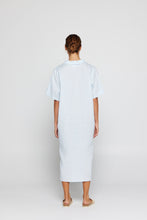 Load image into Gallery viewer, By Ridley Jamie Dress Ocean Color Back View
