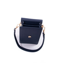 Load image into Gallery viewer, Liv and Milly Harper Handbag - Navy Inside View
