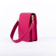 Load image into Gallery viewer, Liv and Milly Harper Handbag - Pink Side View
