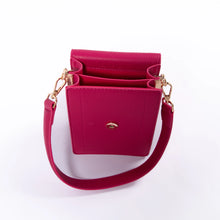 Load image into Gallery viewer, Liv and Milly Harper Handbag - Pink Inside View
