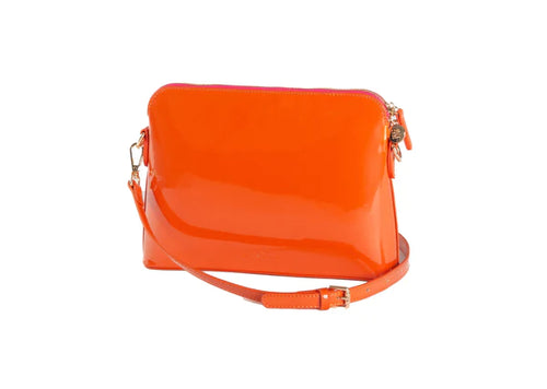 Liv and Milly Ravello Handbag - Orange Front View