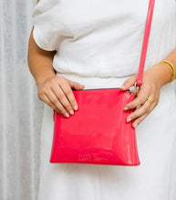 Load image into Gallery viewer, Liv and Milly Ravello Handbag - Pink wore by a model
